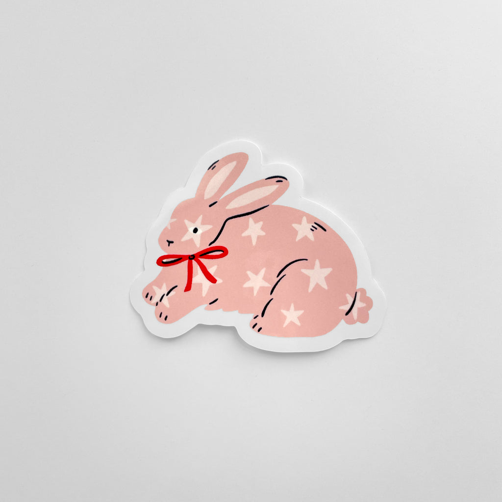 Star Bunny Sticker