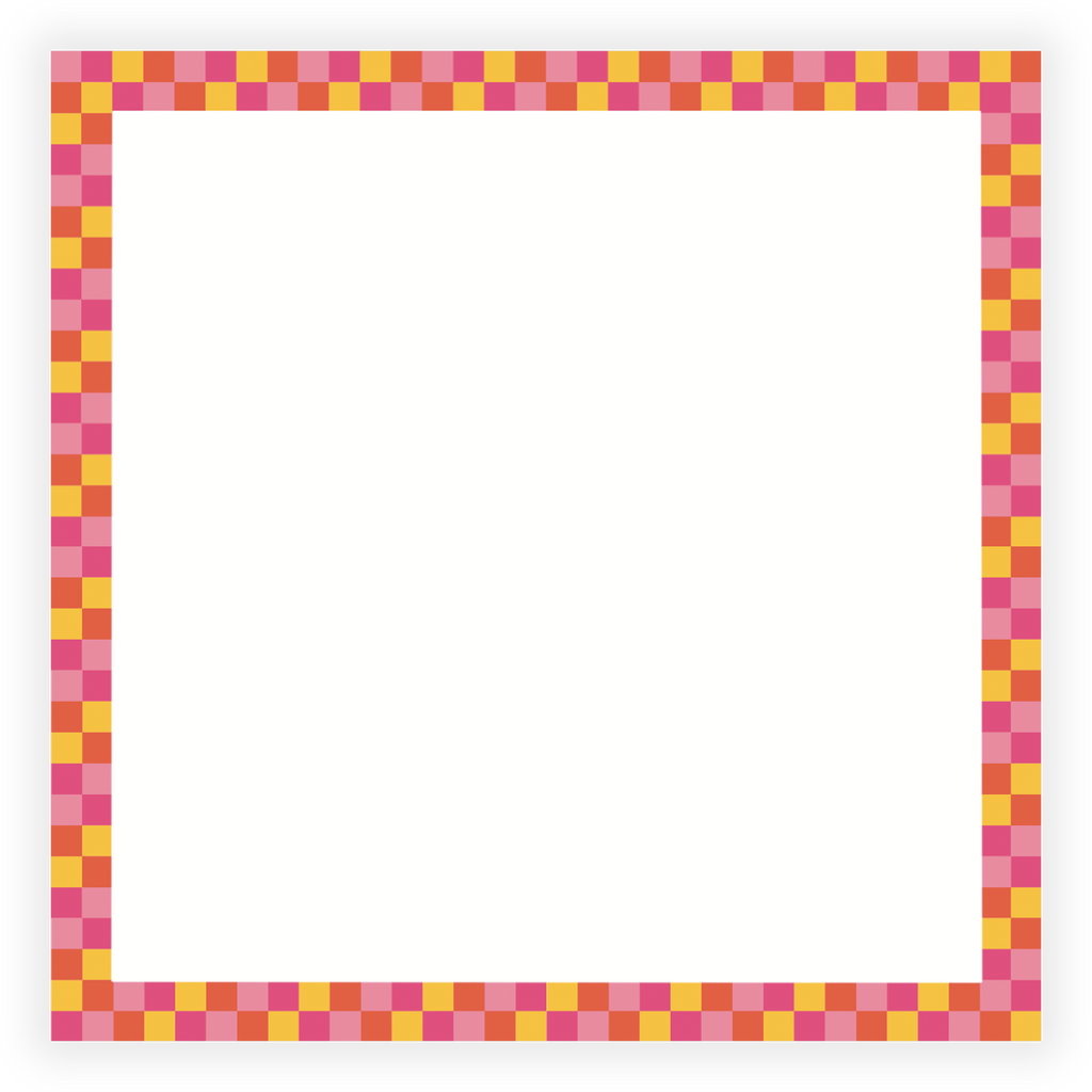 Sunset Check Notepad