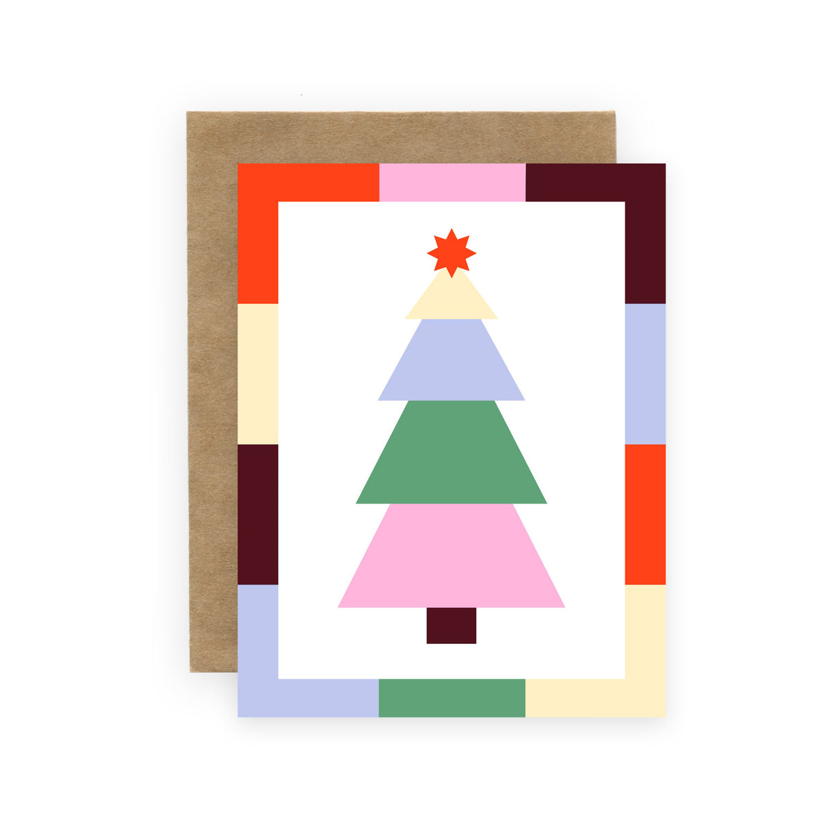 Colorful Tree Card