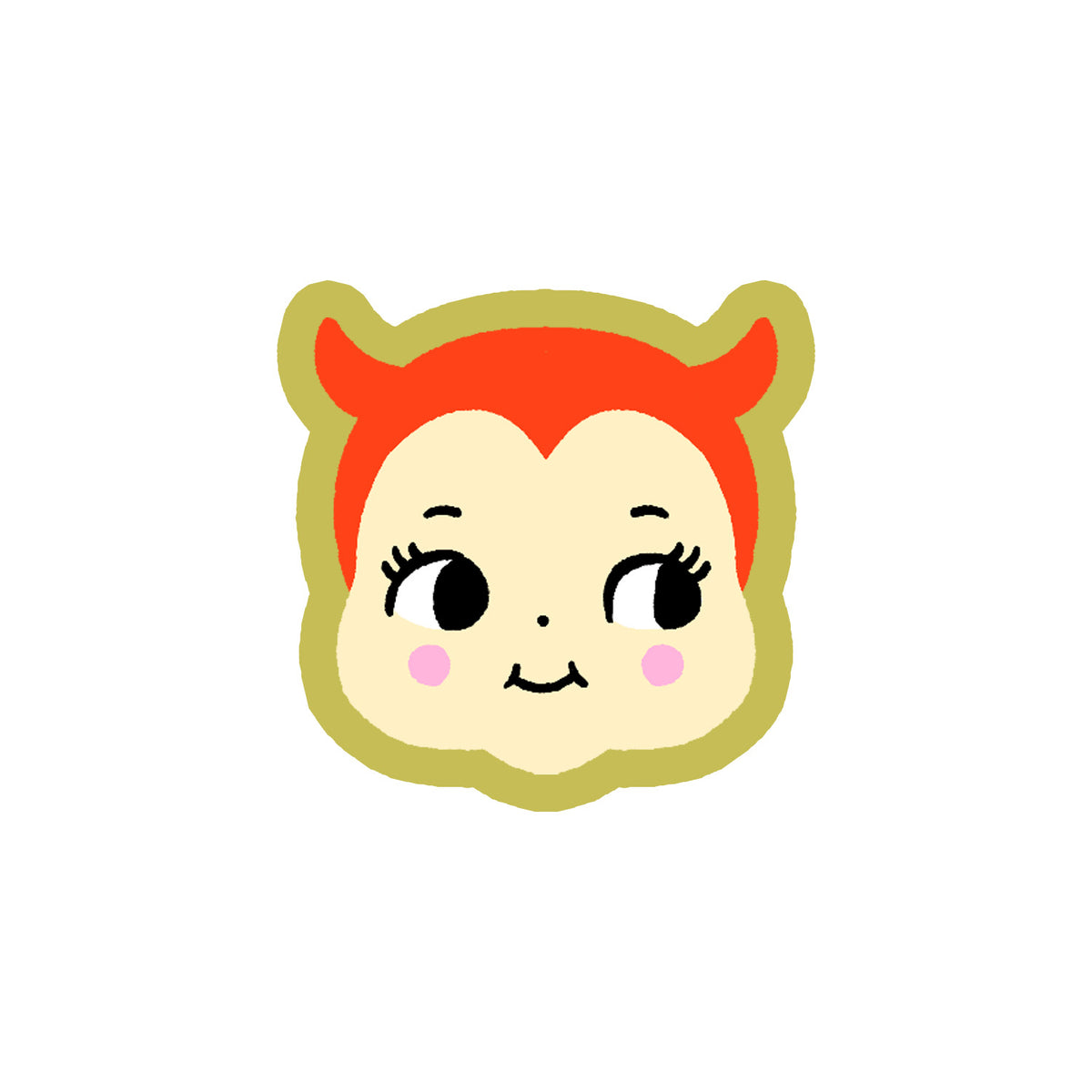 Kewpie Devil Sticker
