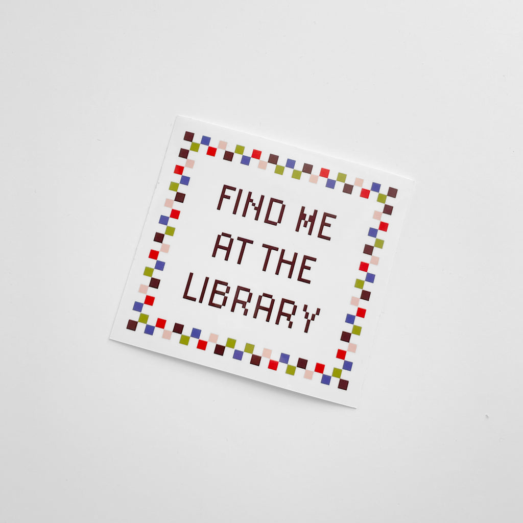 Library Sticker