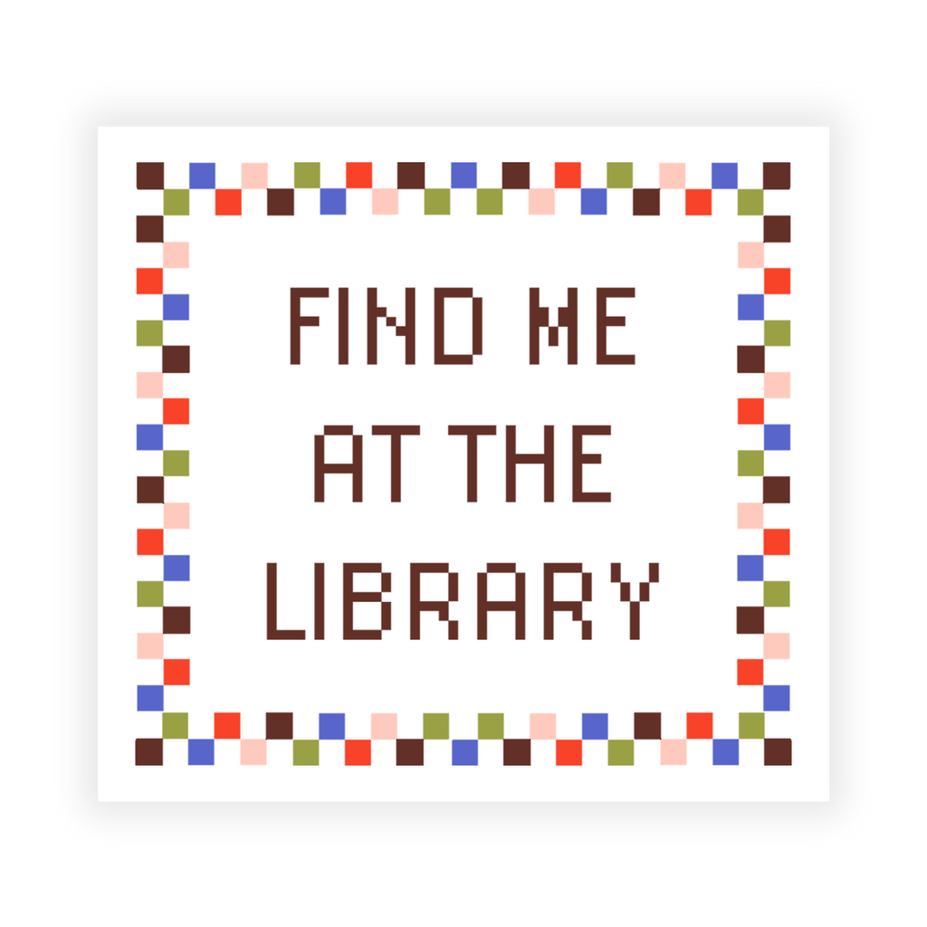 Library Sticker