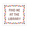 Library Sticker