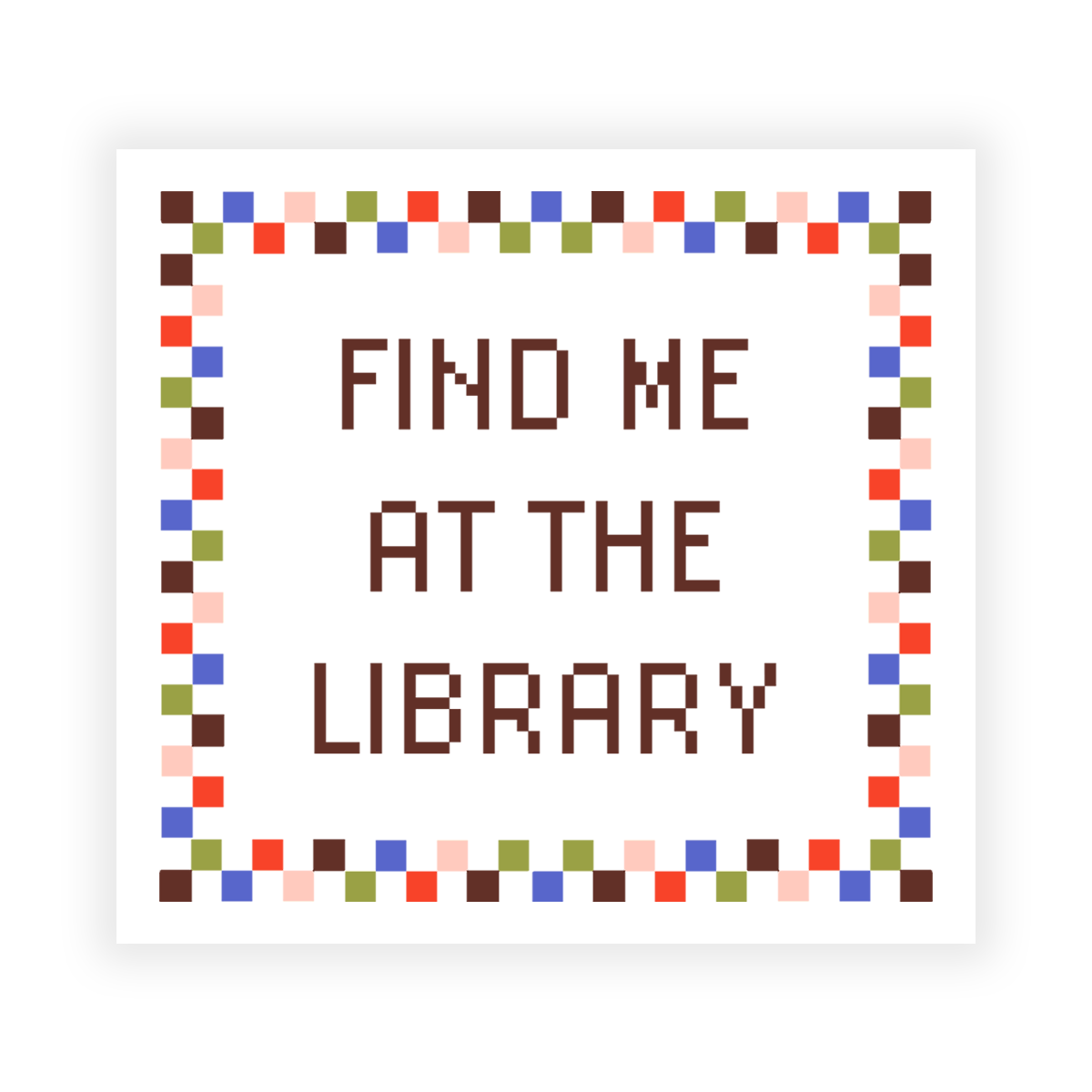 Library Sticker