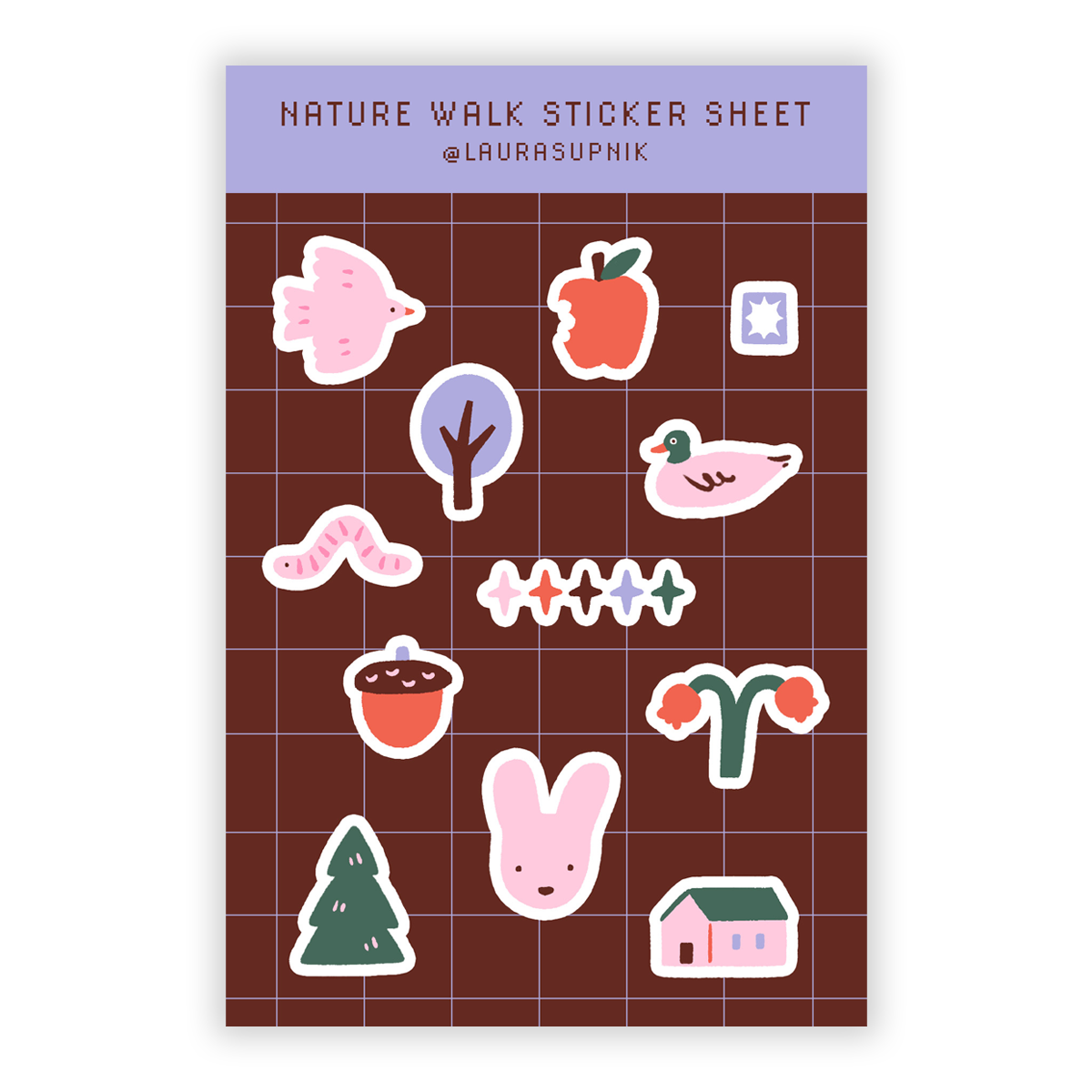 Nature Walk Sticker Sheet